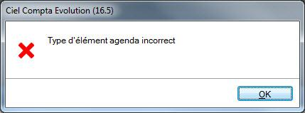 Image montrant le message