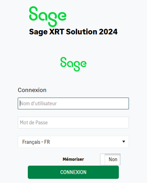Capture de la fenêtre d’authentification standard.